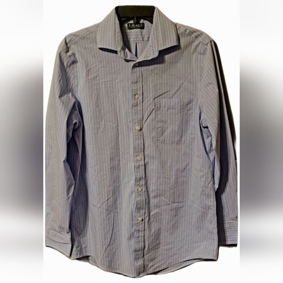 Ralph Lauren Other - Lauren Ralph Lauren Blue Striped Button Dress Shirt Quiet Luxury Preppy